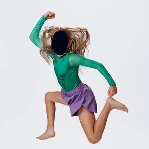 Girls Hulk Dance Costume (Weissman and Balera)